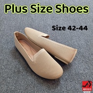 Meiko Shoe Plus Size Kasut Size Besar Size 42-44 Women Shoes Apricot R530392(B)