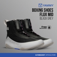 YAMMY FLUX MID BOXING SHOES BlackGrey Boxing SHOES