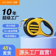 Pet Leash Dog Leash 5m Retractable Dog Leash Dog Walking Leash Shrink Dog Leash