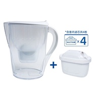 BRITA Filter Water Bottle 4 Filter Elements+3.5L Standard BRITA Marella Gold Classic Household Water