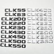 Number Letters Badge Emblem Rear Trunk Logo For CLK55 CLK63 CLK200 CLK220 CLK280 CLK320 CLK350 CLK43