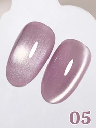 MN 1-12pcs 12ML Flower-like Satin Cat Eye Gel Nail Polish Autumn Popular Whitening Nail Polish Suita