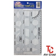 Geometry Ruler, Technical Drawing Ruler, Geometry Ruler C-2006