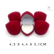 Box Love Ring Box beludru