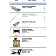 (10 units PVC pipe of 10 fts) KANCIL (SIRIM) 20mm/25mm PVC HI-Impact Conduit Pipe 10 ft - White Colo