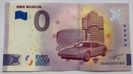 2020 - 3 德國 慕尼黑 BMW M1 早期 收藏 Europa Series 歐洲 0 歐元 Euro 紙鈔 幣