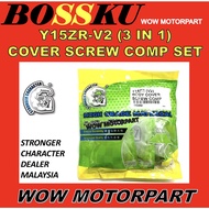 Y15-V2 BODY COVER SKREW COMPLETE SET Y15 V2 BODY COVER SKREW SET LC150 V2 COVER SET SKREW FULL SET Y