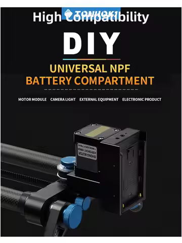 NP F Battery Adapter Plate Mount Plate Photography Accessories for Universal Camera Support Charging