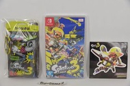 (全新送收納袋+貼紙) Switch Splatoon 3 漆彈大作戰 3 斯普拉遁 3  (行版,中文/ 英文/ 日文)