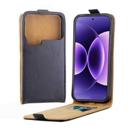 Ready to ship Vertical Flip Leather Case with Card Slot For Redmi Note 15 Pro 5G Global 163.6mm/Xiao