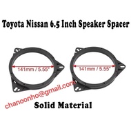 1 PAIR ~ 6.5" Toyota Nissan Speaker Spacer Speaker Mat Cover Adapter Speaker Spacer Mount Soild