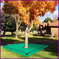 Gardening Tarp 79 x 79 Inches Heavy Duty Waterproof Outdoor Blocker Landscaping Cloth with 12 Inch H