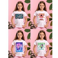 [tersedia]D3M0N HNT3RS |   T-SHIRT BERGAMBAR |   KANAK-KANAK 1-10 tahun CETAKAN SUBLIMASI
