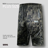 Three Quarter Training Pant Extra Plus Size Tiga Suku Seluar Besar 2XL-6XL