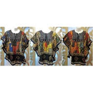 Kaftan Pendek Short Butterfly Embroidery Batik Sulam - Allsize - Freesize - Cotton Rayon High Qualit