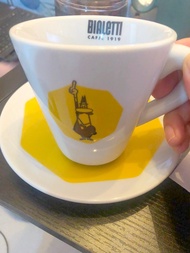 Bialetti 陶瓷咖啡杯組合（咖啡杯+咖啡碟）