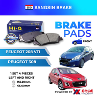 SANGSIN Brake Pad Front For Peugeot 208 308 RCZ 3008 1.2 1.6 THP – SP-2098A