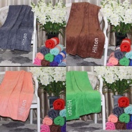 👍Tuala Mandi Hilton  Towel 80x140cm microfibre (Ready Stock🔥🔥🔥