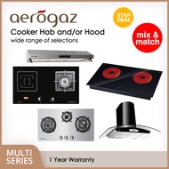 (6.6 MEGA SALES) Aerogaz Mix Match Your Cooker Hob and Hood / Oven (with Warranty and Singapore Safety Mark)