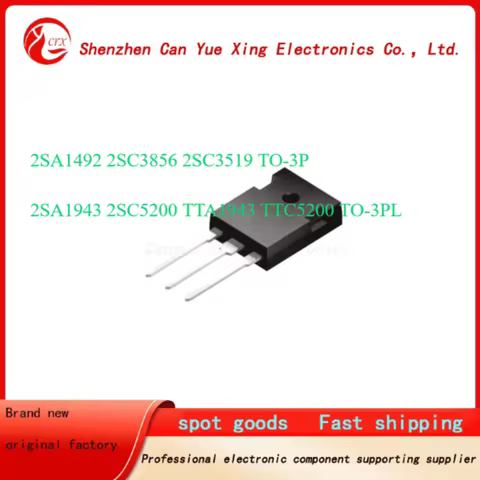 20pieces 2SA1492 2SC3856 2SC3519 TO-3P 2SA1943 2SC5200 TTA1943 TTC5200 TO-3PL