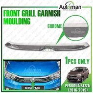 Perodua Bezza 2016 - 2019 Chrome Front Grille Garnish Grill Moulding