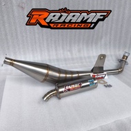 R474MF Exhaust For Yamaha Y100 Sport Yamaha Alfa Sida type stainless