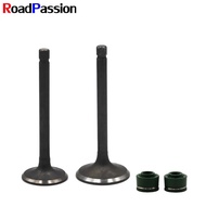 Motorcycle Bike Intake Exhaust Valve Stem Kit for YAMAHA SRV250 Renaissa XV250 Virago XV125 Route V-