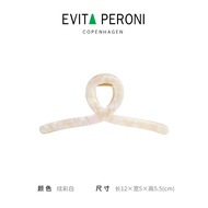 Evita peroni/Evita peroni จากเดนมาร์กกิ๊บหนีบผมกิ๊บหนีบผมด้านหลังศีรษะสำหรับผู้หญิงกิ๊บหนีบโลหะรูปปลาฉลาม