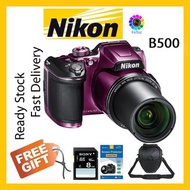 Nikon COOLPIX B500(Black Colour Only) Digital Camera-  Ready Stock
