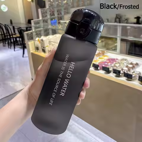 780ml Girl Boy Plastic Clear Sports Water Bottle Drinking Bottle Drinking Cup Leakproof