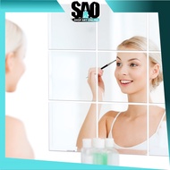 SAO - 5323 Mirror Wall Sticker Glass Sticker Decorative Film Wallpaper Mirror Mirror Glass Wall Stic