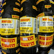 TAYAR TYRE PIRELLI DIABLO ROSSO SPORT (70/90-17)(80/90-17)(90/80-17)