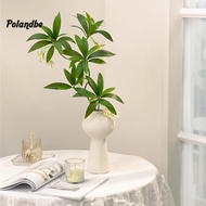 [In Stock]  Durable Artificial Greenery Artificial Fig Tree Branches with Realistic Leaves and Flowe