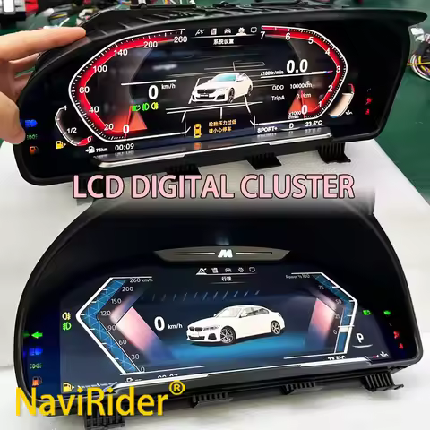 N Support Hud /carplay LCD Digital Cluster Virtual Cockpit Speed Meter For BMW F10/F11F18/F06/F26 F1