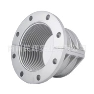 Aluminum Alloy Flange Safety Pipe Clamp DN50-DN400 Large Size Aluminum Alloy Hoop Two Pieces Flange 