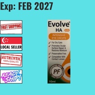 Evolve HA 0.2% Eye Drops 10ml – Preservative-Free Hydration & Fast Relief for Dry Eyes