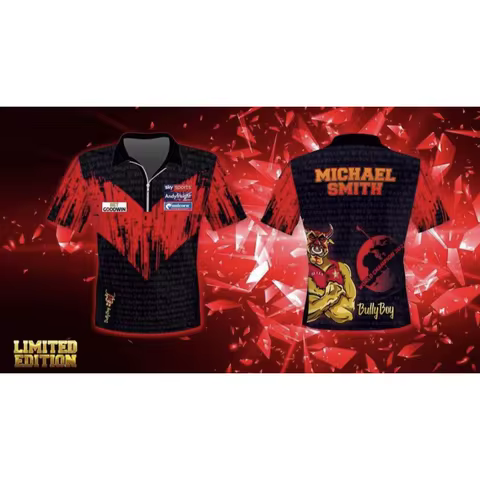 Michael Smith "Bully Boy" Limited Edition Darts Shirt Summer Sports Dry Quickly Men's T-Shirt Childr
