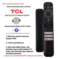 Original TCL RC813 FMBA QLED TV Remote Control With Voice Google Recognition Function