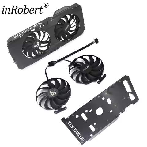 For ASUS TUF Gaming GeForce RTX 3050 8GB GDDR6 Video Card Fan RTX3050 Graphics Card Replacement Fan 