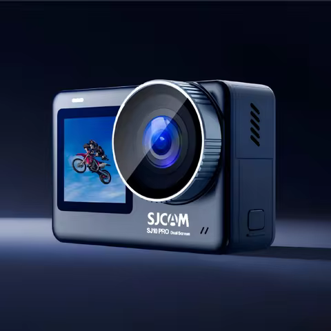 SJCAM SJ10Pro Professional Action Cam,True 4K/60fps Dual Screen with Stabilization Super Wide FOV 8X