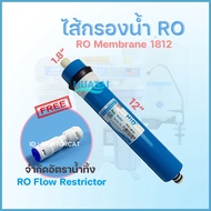 ไส้กรองเครื่องกรองนํ้าอาร์โอ เมมเบรน HID แถมจำกัดอัตราน้ำทิ้ง ใช้ได้กับทุกยี่ห้อ RO Membrane  RO/UF