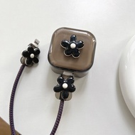 Black Color Charger protector Charger case Fast charging cable protector for ip 18/20w charger suita