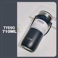 แก้วน้ำ แก้วน้ำเก็บอุณหภูมิ Tyeso vacuum stainless steel 710ml