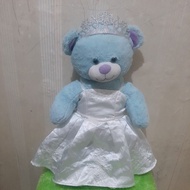 Build A Bear frozen teddy Bear || Bridal teddy bear || Teddy bear