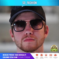 Sunglasses Avengers Tony Stark Flight Style Men's Sunglasses Men's Square Brand Design Sun Glasses I