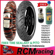 ZENEOS ZN91 MOTORCYCLE FREE TIRE SEALANT &amp; PITO TIRE GULONG TUBELESS 100/80/17 110/70/17 120/70/17