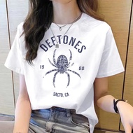 Deftones Shirt - Gothic Baddie Tee | Cheap Korean Fashion