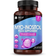 Myo-Inositol PCOS Supplement - Myo Inositol Capsules PCOS Supplement Enriched with Folic Acid, Vitam