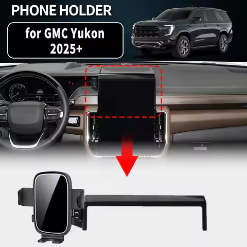 for GMC Yukon 2025 2026 2027 LHD Auto Phone Holder Mount GPS Navigation Bracket Stable Car Accessori