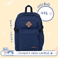 ᴀᴜ Sᴍɪɴ • ᴗ JANSPORT MAIN CAMPUS Backpack Navy Blue School Bag Laptop 32L